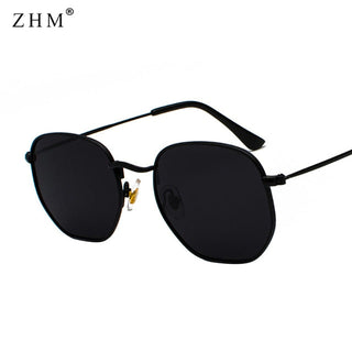 Metal Frame Pilot Mirror Sunglasses ALODIA STORE