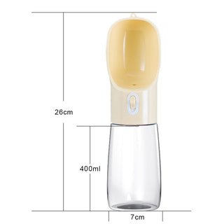 Pet Dog Water Bottle Feeder ALODIA STORE