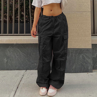 Button Low Waist Women's Denim Pants ALODIA STORE