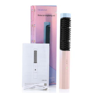 2-in-1 Wireless Curler Straightener ALODIA STORE