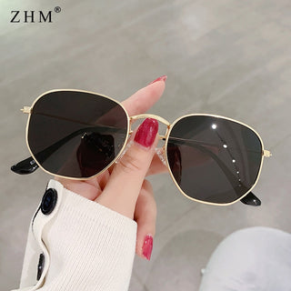 Men's Square Metal Frame Sunglasses ALODIA STORE