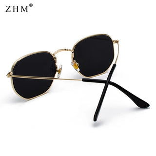 Metal Frame Pilot Mirror Sunglasses ALODIA STORE