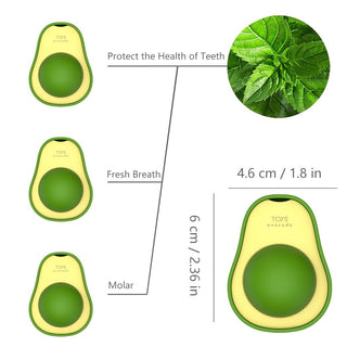 Avocado Mint Ball Toy ALODIA STORE