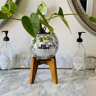 Disco Ball Flower Hanging Vase ALODIA STORE