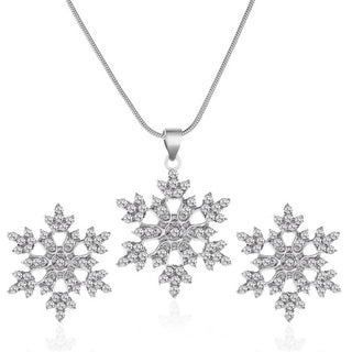 Exquisite Double Heart Necklace Earrings Bracelet Jewelry Set Charm Ladies Jewelry Fashion Bridal Accessory Set Romantic Gifts ALODIA STORE