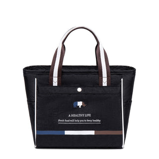 Women's Thermal Lunch Bag Drink Food Fresh Keeping Organizer Insulated Lunch Box Waterproof Picnic Portable Tote Accessories ALODIA STORE