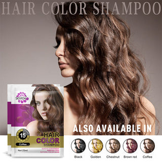 Sevich Hair Dyeing Lotion DIY Hair Styling Coloring Molding Shampoo 5pcs/lot Hair Colour Shampoo Fast Hair Dye Shampoo For Women ALODIA STORE