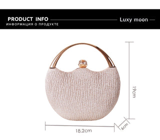 Women's Wedding Clutch Evening Bag Small Female Handbag Luxury Wedding Bridal Purse Chain Party Shoulder Bag ZD1558 ALODIA STORE