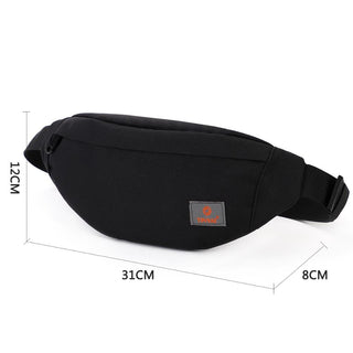 TINYAT Men Waist Bag Pack Purse Casual Large Phone Belt Bag Pouch Women's Canvas Travel Phone Bag Fanny Banana Bag Hip 4 Pockets ALODIA STORE