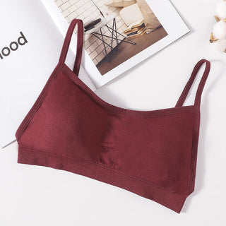 Women Sexy Crop Tops Tube Top Female Streetwear Sleeveless Camis Seamless Sports Lingerie Tee Bra Crop Top Bandeau Top Tank ALODIA STORE
