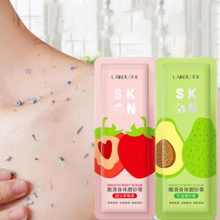 NEW Strawberry Peach Shea Butter Milk Exfoliating Peeling Gel Body Scrub Moisturizing Whitening Nourishing Scrub SkinCare Cream ALODIA STORE