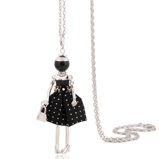Cute Women Necklace Statement Lady Charm Long Trendy Necklace New Fashion Female Big Pendant Lovely Jewelry Gift Wholesale ALODIA STORE