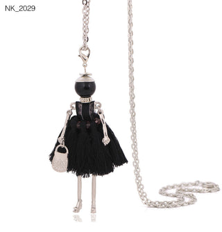 Cute Women Necklace Statement Lady Charm Long Trendy Necklace New Fashion Female Big Pendant Lovely Jewelry Gift Wholesale ALODIA STORE