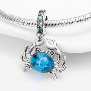 925 Sterling Silver Heart Shaped Charm Bead Fits Original Pandora Bracelet Necklace Women Chameleon Pendant DIY Fine Jewelry Hot ALODIA STORE