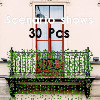240cm Green Silk Artificial Hanging Ivy Leaf Garland Plants Vine Grape Leaves 1Pcs Home Bathroom Decoration Garden Party Decor ALODIA STORE
