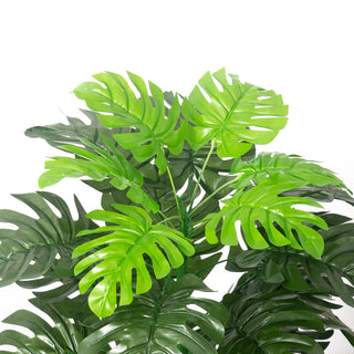 90cm Tropical Palm Tree Large Artificial Plants Fake Monstera Silk Palm Leafs Big Coconut Tree Without Pot For Home Garden Decor ALODIA STORE