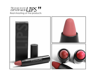 Colors Matte Lipstick High Gloss Crayons Long ALODIA STORE