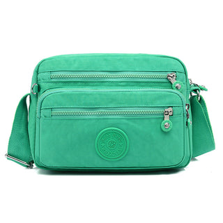 Women Canvas Messenger Bags Female Crossbody Bags Solid Shoulder Bag Fashion Casual Designer Female Handbag Large Capacity Tote ALODIA STORE