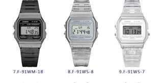 Casio watch  men top luxur set military LED relogio digital watch sport Waterproof quartz men watch Neutral watchs F91W series ALODIA STORE