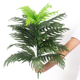 90cm Tropical Palm Tree Large Artificial Plants Fake Monstera Silk Palm Leafs Big Coconut Tree Without Pot For Home Garden Decor ALODIA STORE