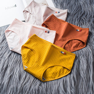 Women Cotton Underwear Seamless panties Sexy panty Female  Breathable Solid Color Underpants Girl  Lingerie Briefs-XXL ALODIA STORE