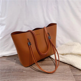 Solid Color Half Moon Bag PU Leather Shoulder Bags for Women 2021 Large Capacity Female Casual Tote High Quality Brand Handbags ALODIA STORE