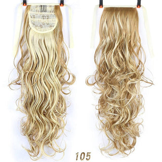 Allaosify Long Straight Clip In Hair Fake Hair Ponytail Hairpiece With Hairpins Synthetic Hair Pony Tail Brown Hair Extensions ALODIA STORE