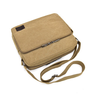 Man Canvas Messenger Bag High Quality Handbag Crossbody Bags Multifunction Tote Casual Bolsa Top-handle Male Shoulder Bags ALODIA STORE