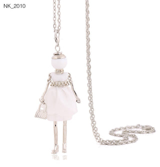 Cute Women Necklace Statement Lady Charm Long Trendy Necklace New Fashion Female Big Pendant Lovely Jewelry Gift Wholesale ALODIA STORE