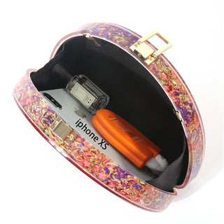 Semicircle Acrylic Wallet Women Evening Clutches Design Bag ALODIA STORE