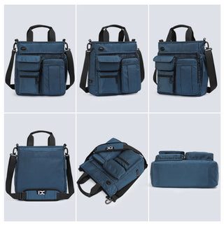Headphone Hole Waterproof Crossbody Bag Nylon Travel ALODIA STORE