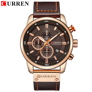 CURREN Fashion Date Quartz Men Watches Top Brand Luxury Male Clock Chronograph Sport Mens Wrist Watch Hodinky Relogio Masculino ALODIA STORE
