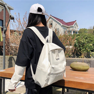 DIEHE Fashion Backpack High Quality PU Leather Women's Backpack For Teenage Girls School Shoulder Bag Bagpack Mochila backpack ALODIA STORE