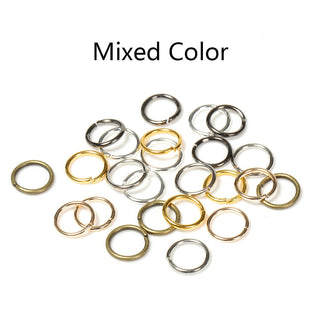 200pcs/lot Wholesale Open Circle Jump Rings Necklace Bracelet Earring Pendant Connectors DIY Making Jewelry Crafts Accessories ALODIA STORE