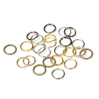 200pcs/lot Wholesale Open Circle Jump Rings Necklace Bracelet Earring Pendant Connectors DIY Making Jewelry Crafts Accessories ALODIA STORE