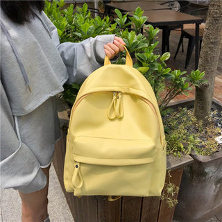 DIEHE Fashion Backpack High Quality PU Leather Women's Backpack For Teenage Girls School Shoulder Bag Bagpack Mochila backpack ALODIA STORE