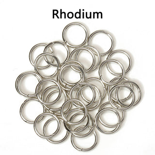 200pcs/lot Wholesale Open Circle Jump Rings Necklace Bracelet Earring Pendant Connectors DIY Making Jewelry Crafts Accessories ALODIA STORE