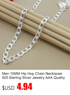 New Trendy Men's 6MM 60cm Snake Chain Necklace for Women Fashion 925 Jewelry Sterling Silver Necklace ALODIA STORE
