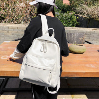 DIEHE Fashion Backpack High Quality PU Leather Women's Backpack For Teenage Girls School Shoulder Bag Bagpack Mochila backpack ALODIA STORE
