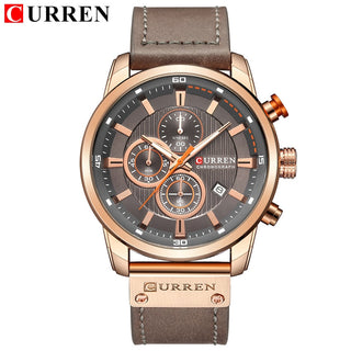 CURREN Fashion Date Quartz Men Watches Top Brand Luxury Male Clock Chronograph Sport Mens Wrist Watch Hodinky Relogio Masculino ALODIA STORE