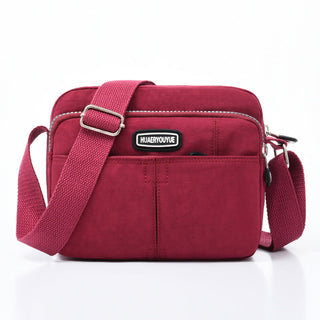 Women Canvas Messenger Bags Female Crossbody Bags Solid Shoulder Bag Fashion Casual Designer Female Handbag Large Capacity Tote ALODIA STORE