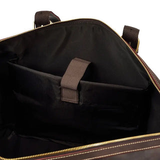 100% Genuine Crazy Horse Leather Men Travel Bags With Rivet Big HandBag For Male Cowhide Duffel Bag Mans Travelling Bag luxury ALODIA STORE