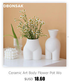 Cartoons Cat Flowerpot Animal Ceramic Flowerpot Cute Vase Cactus Succulent Plants Potted  Flower Arrangement Home Decoration ALODIA STORE