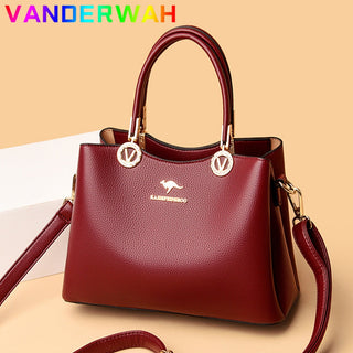 Women Elegrant Top-Handle Bags for Laidies Luxury Designer Handbags Vintage Shoulder Messenger Bags Large Capacity Hand Bag Sac ALODIA STORE