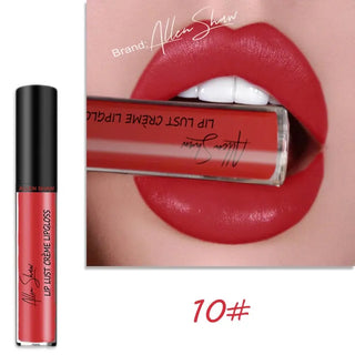 12 colors silky cream texture lip gloss lip glaze easy to color lasting moisturizing lipstick makeup ALODIA STORE