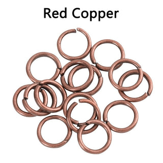 200pcs/lot Wholesale Open Circle Jump Rings Necklace Bracelet Earring Pendant Connectors DIY Making Jewelry Crafts Accessories ALODIA STORE