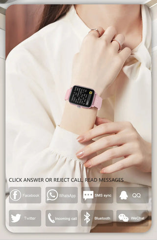 COLMI P28 Plus Bluetooth Answer Call Smart Watch Men IP67 waterproof Women Dial Call Smartwatch GTS3 GTS 3 for Android iOS Phone ALODIA STORE