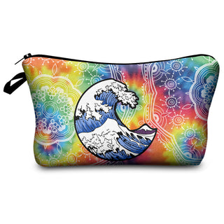 Cosmetic Organizer Bag  Heat Transfer Printing Women Travel ALODIA STORE