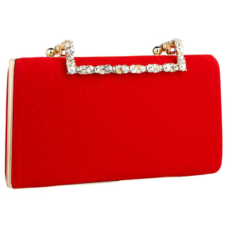 Flannelette Clutch Elegant Luxury Women Bag ALODIA STORE