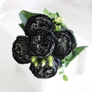 Artificial Flowers Peony Bouquet Silk Rose Vase for Home Decor Garden Wedding Decorative Fake Plants Christmas Garland Material ALODIA STORE